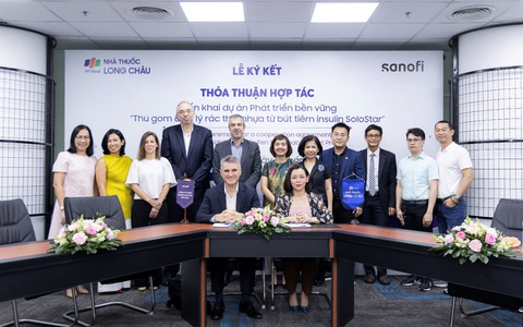 FPT Long Châu và Sanofi Việt Nam hợp tác triển khai dự án bảo vệ môi trường
