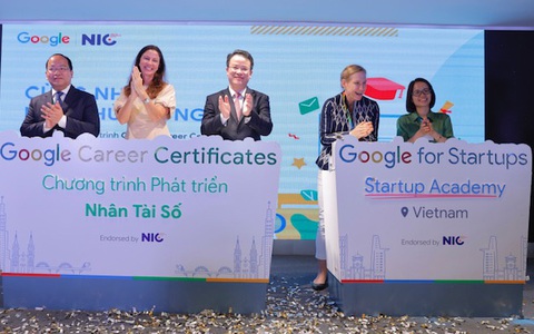 Google hỗ trợ Việt Nam chuyển đổi số thông qua chương trình phát triển nhân tài số