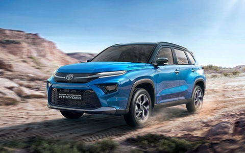 Toyota Cruiser Hyryder hybrid - SUV mới cạnh tranh Hyundai Creta