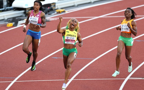Lạ lùng 'tên lửa bỏ túi' Fraser-Pryce