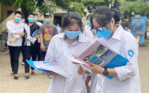 Dữ liệu điểm thi tốt nghiệp THPT của nhiều tỉnh đã chuyển về Bộ Giáo dục và đào tạo