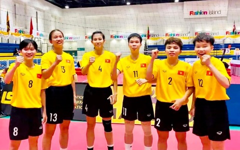 Đánh bại chủ nhà Thái Lan, cầu mây 4 nữ Việt Nam giành huy chương vàng thế giới