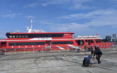 Hãng tàu Phú Quốc Express muốn hoãn tuyến Đà Nẵng - Lý Sơn đến hết năm