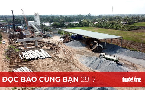 'Thần tốc' mở đường cao tốc ở phía Nam