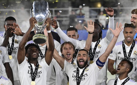 Real Madrid lần thứ 5 giành Siêu cúp châu Âu