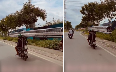 'Người vận chuyển' phiên bản xe máy