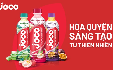 Lý do nước trái cây Joco được săn đón trong hè này