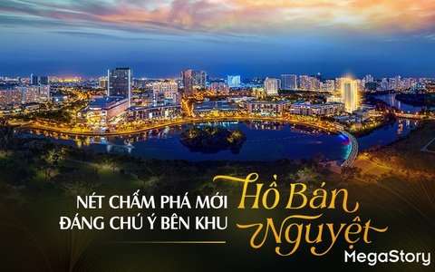 Nét chấm phá mới đáng chú ý bên khu Hồ Bán Nguyệt