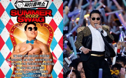 Hàn Quốc điều tra concert Summer Swag 2022 của PSY vì có 1 nhân viên thiệt mạng