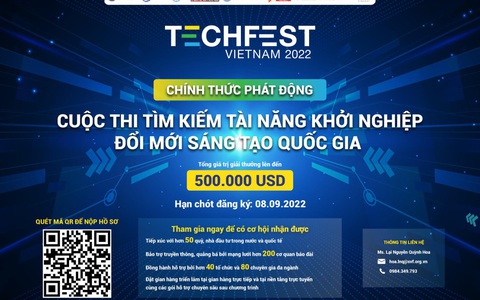 Cuộc thi quốc gia thuộc TECHFEST 2022 trở lại mạnh mẽ