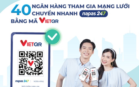 Chuyển tiền qua mã VietQR cán mốc hơn 3 triệu người dùng sau 1 năm