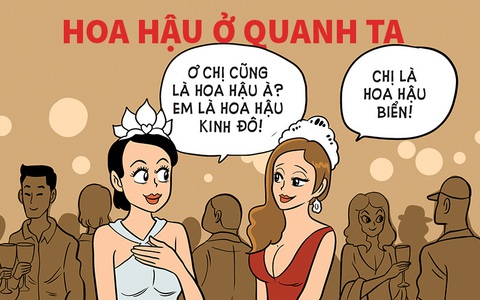 Hoa hậu ở quanh ta