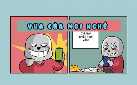 Vua của mọi nghề, tác nghiệp chỉ bằng cái điện thoại