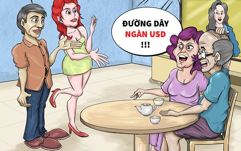Người yêu con đâu có trong 'đường dây ngàn đô' đâu!?