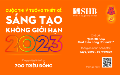 SHB tổ chức cuộc thi ý tưởng thiết kế 'Sáng tạo không giới hạn'