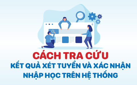 Infographic: Cách xác nhận nhập học trên hệ thống của Bộ Giáo dục và Đào tạo