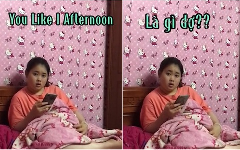 Vợ chơi game nói tiếng Anh chuẩn từng chữ khiến chồng ngưỡng mộ