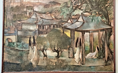 Tranh quý của Tôn Thất Văn hồi cố hương