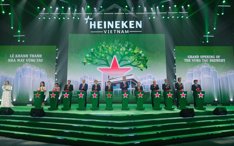 HEINEKEN Việt Nam khánh thành nhà máy bia lớn nhất Đông Nam Á