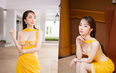 Quỳnh Nga khiến khán giả hoang mang với những bộ váy gây 'ảo giác'