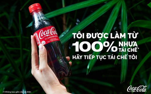 Coca-Cola Việt Nam ra mắt chai làm từ nhựa tái chế
