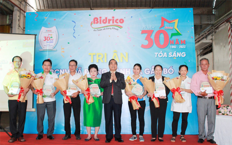 Thương hiệu nước giải khát Bidrico - 30 năm toả sáng