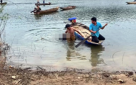 Lật xuồng trên lòng hồ thủy điện Thác Mơ, cha chết đuối, con trai may mắn được cứu