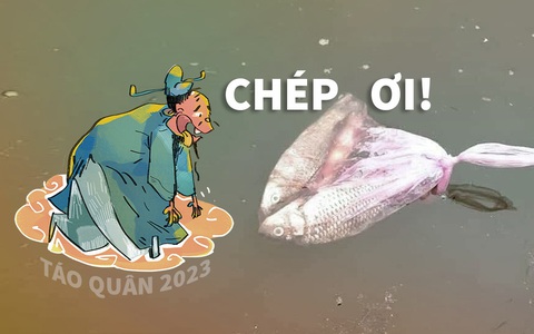 Tội nghiệp ông Táo chầu Trời trong bịch ni lông