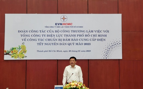 Bộ Công thương kiểm tra công tác đảm bảo cấp điện TP.HCM Tết Quý Mão 2023