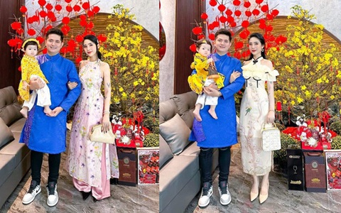 Outfit 5 mùng không trùng của vợ tạo bộ ảnh 'phá đảo' MXH
