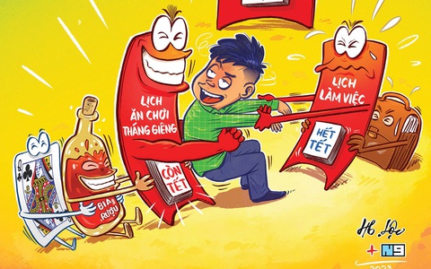 Trò chơi kéo co tháng giêng