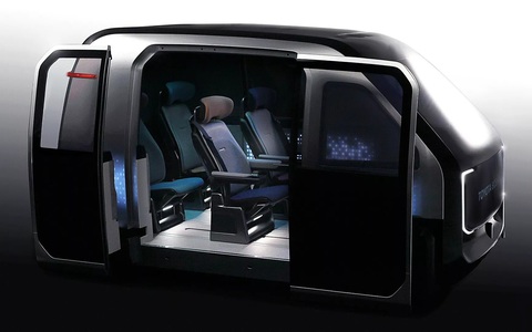 Concept nội thất ô tô Toyota hiện đại đến khó tin