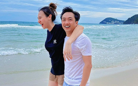 Ảnh vui sao Việt 6-1: Cường Đôla mong luôn an vui bên vợ