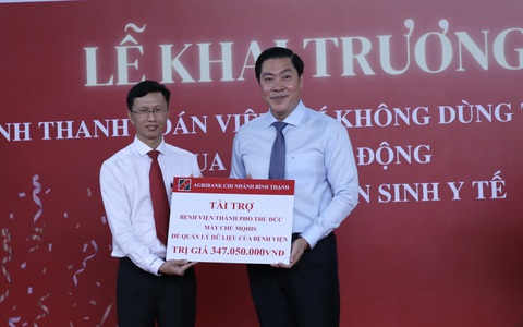 Agribank Bình Thạnh cung cấp kênh thanh toán viện phí qua mã QR động