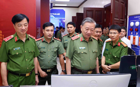 Bộ trưởng Tô Lâm: 'Còn nhiều việc phải làm trong chuyển đổi số’