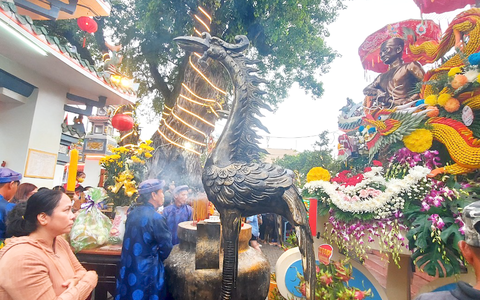 Lễ hội Đình thần Nguyễn Trung Trực ở Rạch Giá nhận bằng Di sản văn hóa phi vật thể