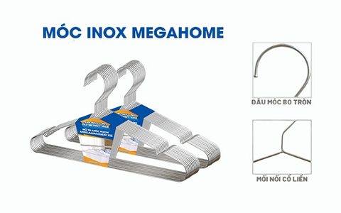 Lý do móc inox Megahome được người dùng lựa chọn nhiều?