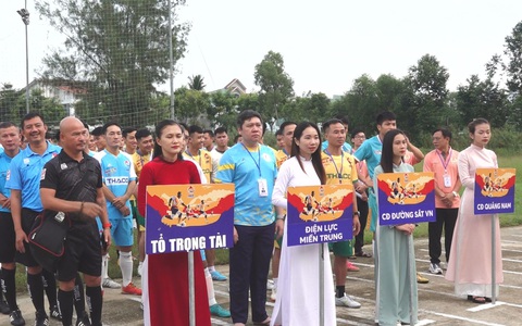 Khởi động vòng loại Giải vô địch bóng đá công nhân toàn quốc 2023 khu vực 4 - Quảng Nam