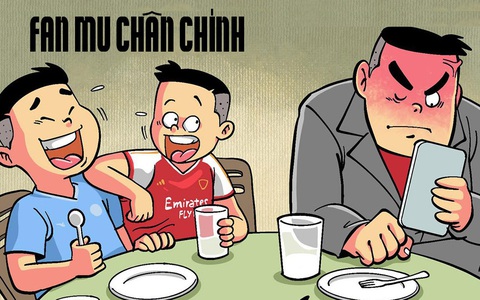 Ông bố fan MU và nỗi đau một tuần