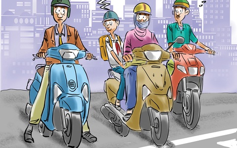 Học sinh giờ toàn học môn độc lạ