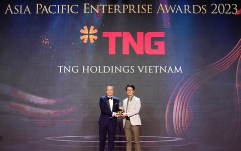 TNG Holdings Vietnam 3 lần liên tiếp nhận giải Doanh nghiệp xuất sắc châu Á
