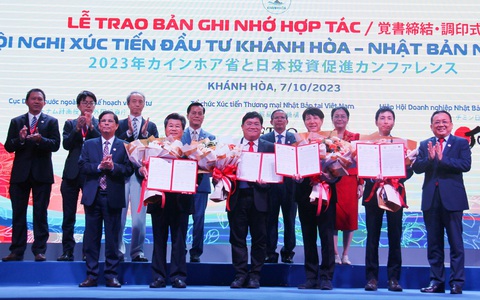 Nhật Bản là nhà đầu tư nước ngoài lớn nhất tại Khánh Hòa