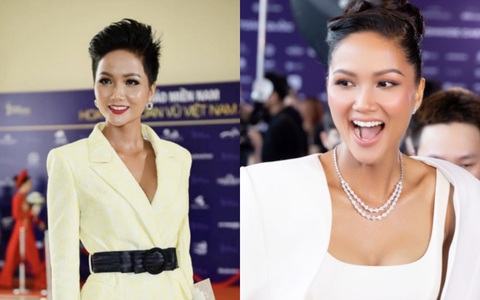 H'Hen Niê nhắc thời xách túi giấy, mặt chảy dầu casting hoa hậu