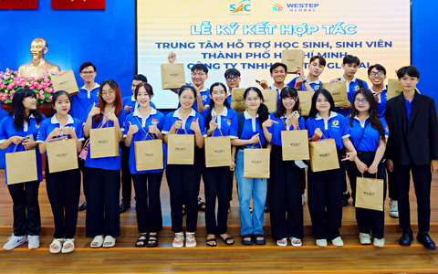 WeStep Global ký kết cùng Trung tâm Hỗ trợ học sinh, sinh viên TP.HCM