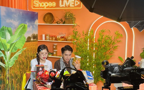 Lượng đơn bán qua Shopee Live tăng ấn tượng trong ‘Siêu sale 11.11’