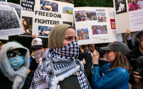 Biểu tình ủng hộ người Palestine lan đến các trường đại học Mỹ