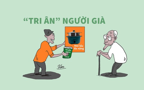 'Tri ân' người già khiến ông bà 'báo' con cháu
