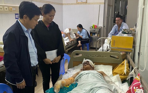 Vụ 9 công nhân bị bỏng ở Dung Quất: 1 người tử vong, 6 người ra Hà Nội điều trị