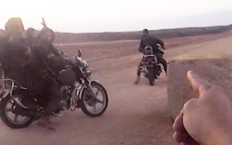 Camera ghi lại cảnh Hamas tiến vào Israel từ Dải Gaza