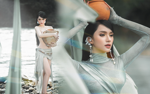 'Bỏng mắt' với hình ảnh quyến rũ của Hương Giang trong MV mới